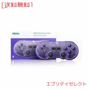 8Bitdo SN30 Pro ワイヤレス ブルートゥース コントローラー Switch/Switch OLED/Windows/Android/mac OS/Steam Deck/Raspberry用ゲーム