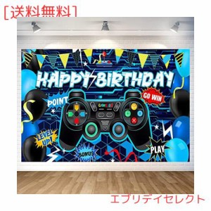 ゲーム バースデー？タペストリー？ゲーム 誕生日？飾り付け？バースデー？フォトポスター？誕生日 ゲーム 写真背景 Happy？Birthday パ