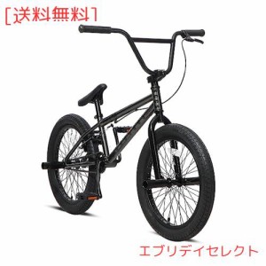 AVASTA BacchusBMX 自転車 20インチ フリースタイルBMXバイク スチール製ペグ付属 初心者に最適 高炭素鋼フレーム 後U字型リアブレーキ 