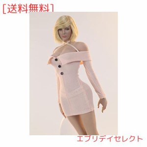 HiPlay 1/6 女性 フィギュア ドール 用 ワンピース ドレス 服 衣装 TBLeagueボディに対応 Dress14 (ピンク)