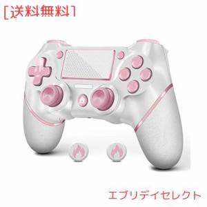 【AceGamer】PS4 コントローラー 無線 ワイヤレス4 コントローラー 高耐久ボタン 800mAh大容量バッテリー ゲームパッド Turbo連射機能 6