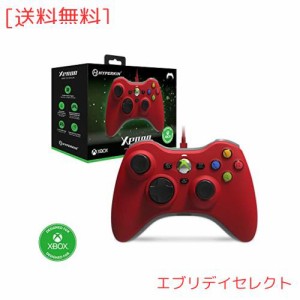 Xenon 有線コントローラー レッド Xbox Series X|S/Xbox One / PC(Windows10・11)用(公式ライセンス商品)