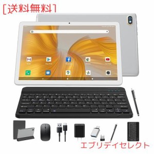 2024Android タブレット 10インチwi-fiモデル 128GB ROM+1TB TF拡張大容量タブレット8コアCPU アンドロイド タブレット2.4G/5GWiFi PCモ