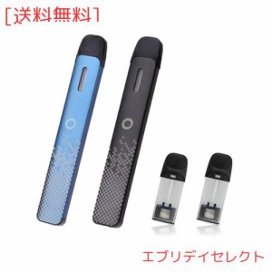 ECOCCO 電子タバコ vape Model2互換 モデル2互換 2本 ベイプ 本体 爆煙 Model2互換 バッテリー スターターキット大容量450mAh 互換セット