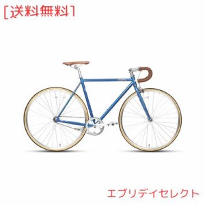 AVASTA レトロピストバイク固定ギア自転車 フィックスギア自転車 アルミドロップハンドル シンプル フリップフロップハブ flip flop hub 