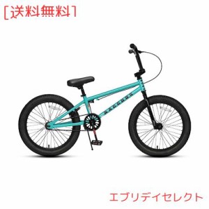 Bacchus 子ども BMX自転車 18インチ フリースタイルBMXバイク スチール製 子供に最適 高炭素鋼フレーム アルミニウム合金U字型リアブレー