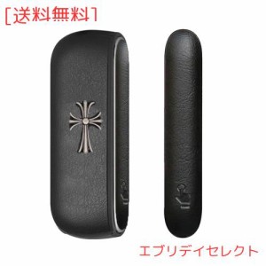 HORJIA ケース for iqos 対応iqos iluma 用のケース 【2点セット】TPU+PUレザーケース+互換用ドアカバー アイコスイルマに適用する ケー