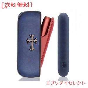 HORJIA ケース for iqos 対応iqos iluma 用のケース 【2点セット】TPU+PUレザーケース+互換用ドアカバー アイコスイルマに適用する ケー