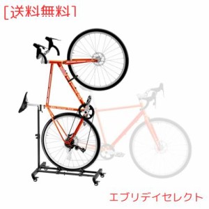 Sttoraboks 縦置き自転車 スタンド 直立サイクルスタンド 高さ調整が可能 自転車ディスプレイスタンド 室内保管用 自転車バイクスタンド 