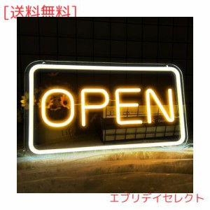 IMEGINA OPENネオンサイン ネオン看板 LEDネオンライト ネオン管 USB給電 インテリアライト 店舗看板 雰囲気作り おしゃれ かわいい バー