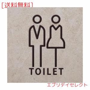 トイレサイン アクリル製 立体 トイレ ステッカー Men Women 男性 女性 WC 看板 トイレ 表示 お手洗い サインプレート 標識 おしゃれ オ