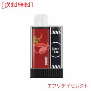 ECOCCO 電子タバコ 使い捨て シーシャ 6000回吸引可能 VAPE ノンニコチン タール無し 大容量 水蒸気タバコ 禁煙サポート ベイプ 爆煙 リ