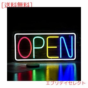 OPENネオンサイン LEDオープン看板 調光可能 openネオンサイン 店舗の装飾 レストラン 喫茶店 居酒屋 バーUSB/スイッチ42cm？20cm 五色