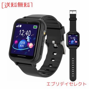 PTHTECHUS? キッズ 子供 腕時計 スマートウォッチ smart watch for kids 自撮りカメラ 写真 ゲーム 音楽再生 かわいい目覚まし時計 アラ