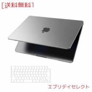 TALENANA for Macbook Air M2 ケース 13.6インチ A2681 2022対応【日本語キーボードカバー付き】 マット素材 指紋防止 軽量超薄 Macbook 