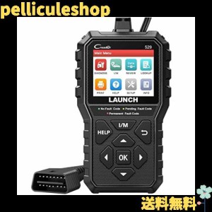 LAUNCH CR529 obd2 診断機 日本語 自動車故障診断機 bmw 診断機 ベンツ,トヨタ,日産,スズキなど多車種に対応 車 診断 スキャンツール 故