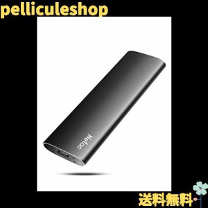 Netac SSD 外付け 250GB 超小型 USB3.2 Gen2最大550MB/s 正規品3年認証 上質なレザーポーチ付き PS5 外付けSSD PS4/Android スマホ/Xbox/