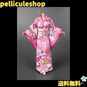 1/6素体服 女性プリント着物浴衣服モデルフィット 12 インチアクションフィギュアボディ人形