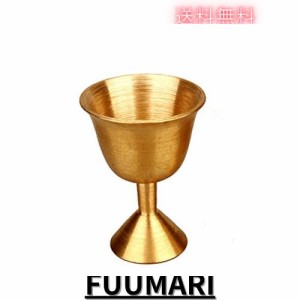 (イスイ)YISHUI 風水 銅製 水杯 ゴールド 金色 金運 財運 福運 縁起 開運 (L)