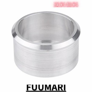 Qiilu 排気マフラー マフラーサイレンサー アダプター 変換パイプ バッフルアダプター 60.5mm to 50.8mm モト クロスオートバイ 排気管 