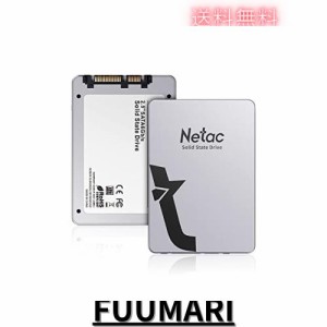 Netac SSD 512GB 内蔵 2.5インチ SATA3 6Gb/s 7？ 3D NAND FLASH PS4動作確認品 耐衝撃/耐振？/超高速/金属の質感 （シルバー）- 正規品