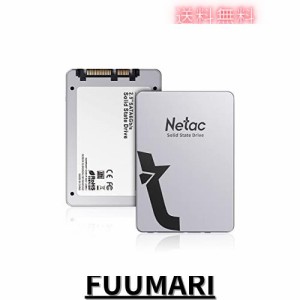 Netac SSD 256GB 内蔵 2.5インチ SATA3 6Gb/s 7？ 3D NAND FLASH PS4動作確認品 耐衝撃/耐振？/超高速/金属の質感 （シルバー）