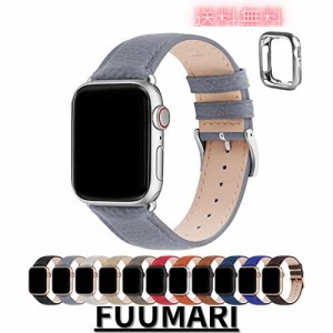 アップルウォッチ バンド Apple Watch バンド アップルウォッチベルト 本革 装着簡単 保護ケース付き レディース メンズ 1/2/3/4/5/6/7/8