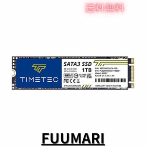 Timetec M.2 2280 3D NAND TLC SATAIII 6Gb / 秒 内蔵型 SSD 1TB