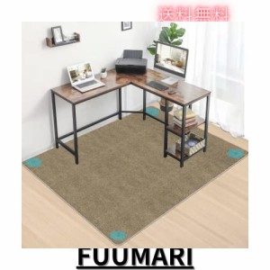 【Amazon 限定ブランド】ゲーミングマットチェアマット【大判サイズ140 ×160cm 】床保護マット WEIDUOYI 家具保護パッド 大判サイズPVC 