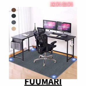 【Amazon 限定ブランド】チェアマット 100×140cm 椅子 マット 床保護マット pcチェア マット WEIDUOYI デスクマット 椅子 厚さ4 mm 椅子