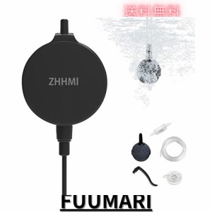 ZHHMl 水槽エアーポンプ 小型エアーポンプ 0.5L / Min空気の排出量 空気ポンプ 低騒音 効率的に水族館 水槽の酸素提供可能 エアーポンプ3
