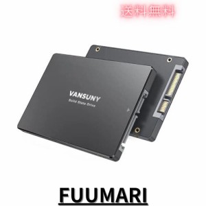 Vansuny 内蔵SSD 512GB SATA III SSD 2.5 インチ内蔵ソリッド ステート ドライブ 高度な 3D NAND フラッシュ 最大 550MB/秒の PC ラップ