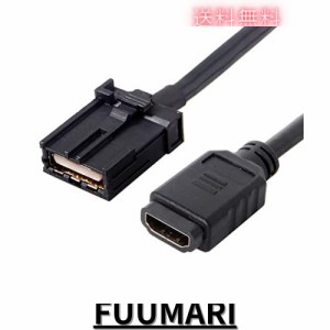 CY HDMI 1.4 タイプ E オス - タイプ A メス ビデオ オーディオ ケーブル 0.3m 4K 60hz 高速自動車グレード 自動車 HDTV H1 車用