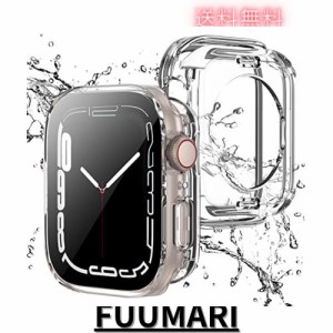 【2 in 1 全面保護】Apple Watch 用 防水ケース 40mm アップルウォッチ カバー 直角エッジデザイン 保護 アップルウォッチ Series SE/6/5