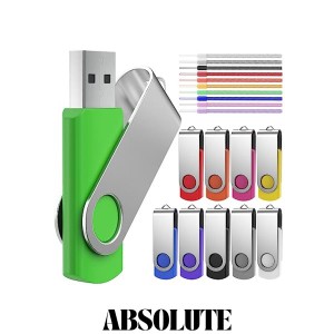 USBメモリー32GB 10個セット USB2.0 ｕｓｂメモリ 32gb 高速 データ転送 usbフラッシュメモリ メモリースティック32ギガ 回転式 大容量（