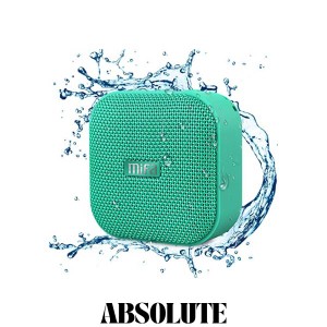 MIFA A1 グリーン Bluetoothスピーカー IP56防塵防水/お風呂/コンパクト/マカロン色で可愛い/ワイヤレスステレオ対応/True Wireless Ster