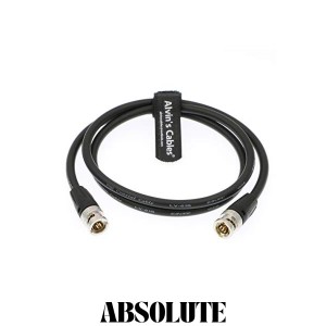 Alvin’s Cables 4K video ビデオ カメラ 用の 12G HD SDI BNC to BNC 両方 オス 同軸 ケーブル 50CM