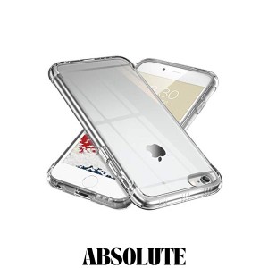 ONES 全透明 iPhone 6s/6 ケース 耐衝撃 超軍用規格 『エアバッグ、半密閉音室、ストラップホール』〔滑り止め、すり傷防止、柔軟〕〔美