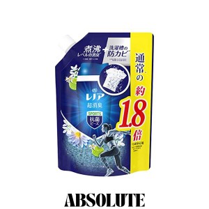 レノア 超消臭+ 抗菌ビーズ スポーツ クールリフレッシュ 詰め替え 760mL