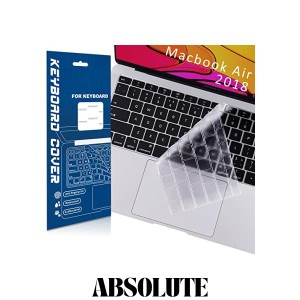 MacBook Air 2018 13インチ キーボードカバー 対応 MacBook Air 2018 A1932 防水防塵カバー 英語(US)配列 TPU材？ 防水防塵 保護 フィル