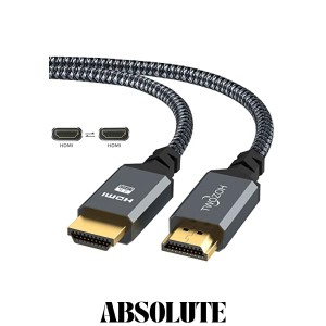 HDMI ケーブル 10M, Twozoh HDMI 2.0 4K/60Hz 2160p 1080p 3D HDCP 2.2 ARC 規格, 編組ナイロン, Nintendo Switch、PS5、PS3、PS4、PC、