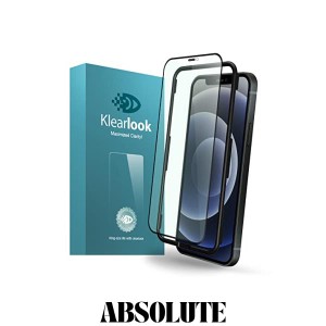 「ゲーム好き人系列」Klearlook Phone12 / Phone12 pro ガラスフィルム (6.1インチ用) アンチグレア phone 12 保護フィルム 全面保護＆防