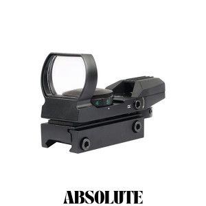 AFC オープン式 ライフルサイトスコープドットサイト ダットサイト 照準器 20mm 対応 レッド/グリーン