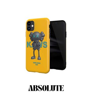 Attract iphone 11ケース かっこいい おしゃれ 人気 デザイン2個 カウズ かわいい kaws おもしろ フィギュア IMD TPU アイフォンケース 