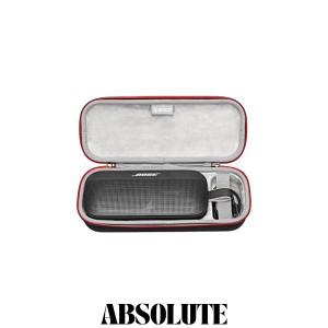 RLSOCO ケース Bose SoundLink Flex Bluetooth speaker ポータブル ワイヤレス スピーカー 対応(ブラック)