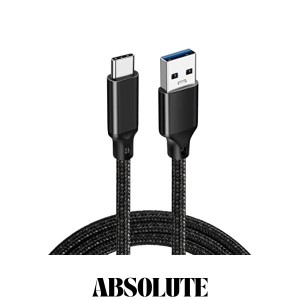 USB C to USBケーブル (2m/ブラック/10Gbpsデータ転送) USB-C ＆ USB-A 3.2(Gen2) ケーブル 60W 20V/3A USB A to USB Cケーブル Xperia/G