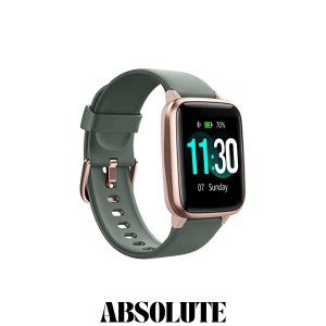 GanRiver スマートウォッチ 万歩計 腕時計型 レディース iphone アンドロイド対応 Smart Watch Women HD画面 長持ちバッテリー 多種類運