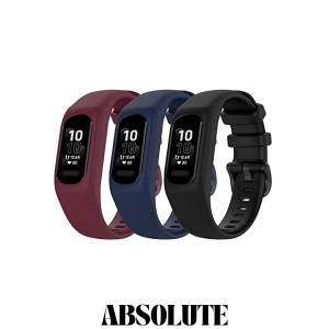 スポーツバンド For Garmin Vivosmart 5 ソフトシリコンストラップ 交換用リストバンド ブレスレットバンド Vivosmart 5 女性用 男性用 (