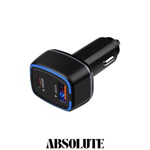 Hootek USB シガーソケット 車 充電器 2ポート カーチャージャー 【83W/PD3.0＆PPS対応/高速充電/USB-C＆USB-A】 車 USB シガーソケット 