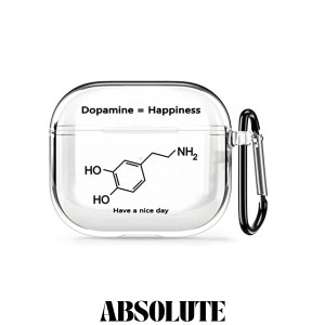 AirPods 3 ケース AirPods 第3世代 ケース おしゃれ クリア かわいい かっこいい シンプル ケミカル 創意 Dopamine ドーパミン デザイン 